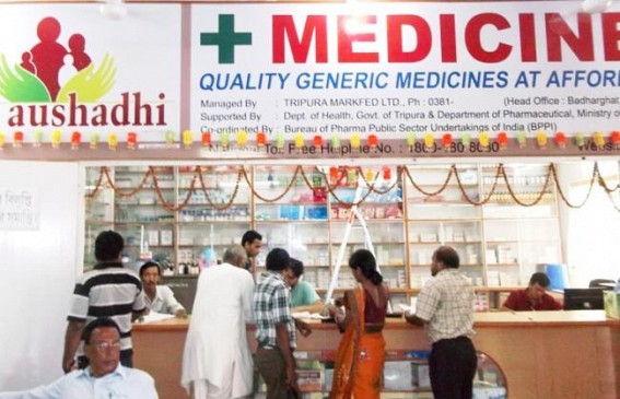  Generic medicine counters filled with surgical kits and baby kits: Insufficient amount of generic medicines  